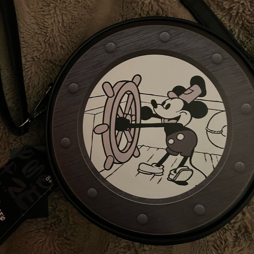 Steamboat mickey loungefly bag